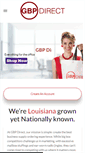 Mobile Screenshot of gbpdirect.com